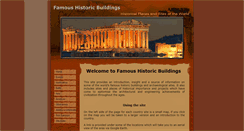 Desktop Screenshot of famous-historic-buildings.org.uk